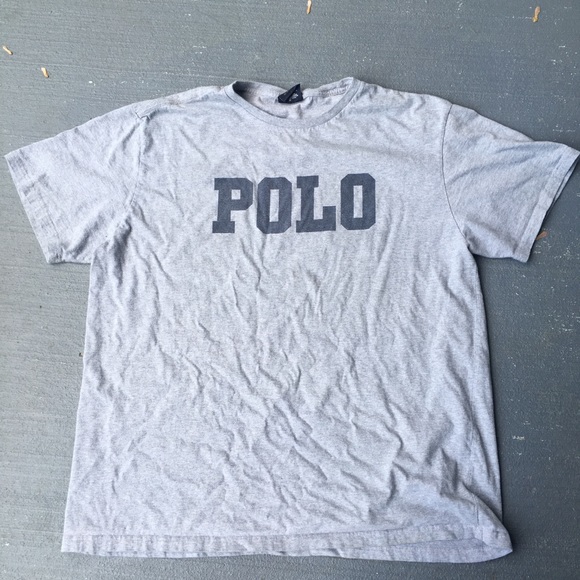 Polo Ralph Lauren Other - Gray polo spell out tee